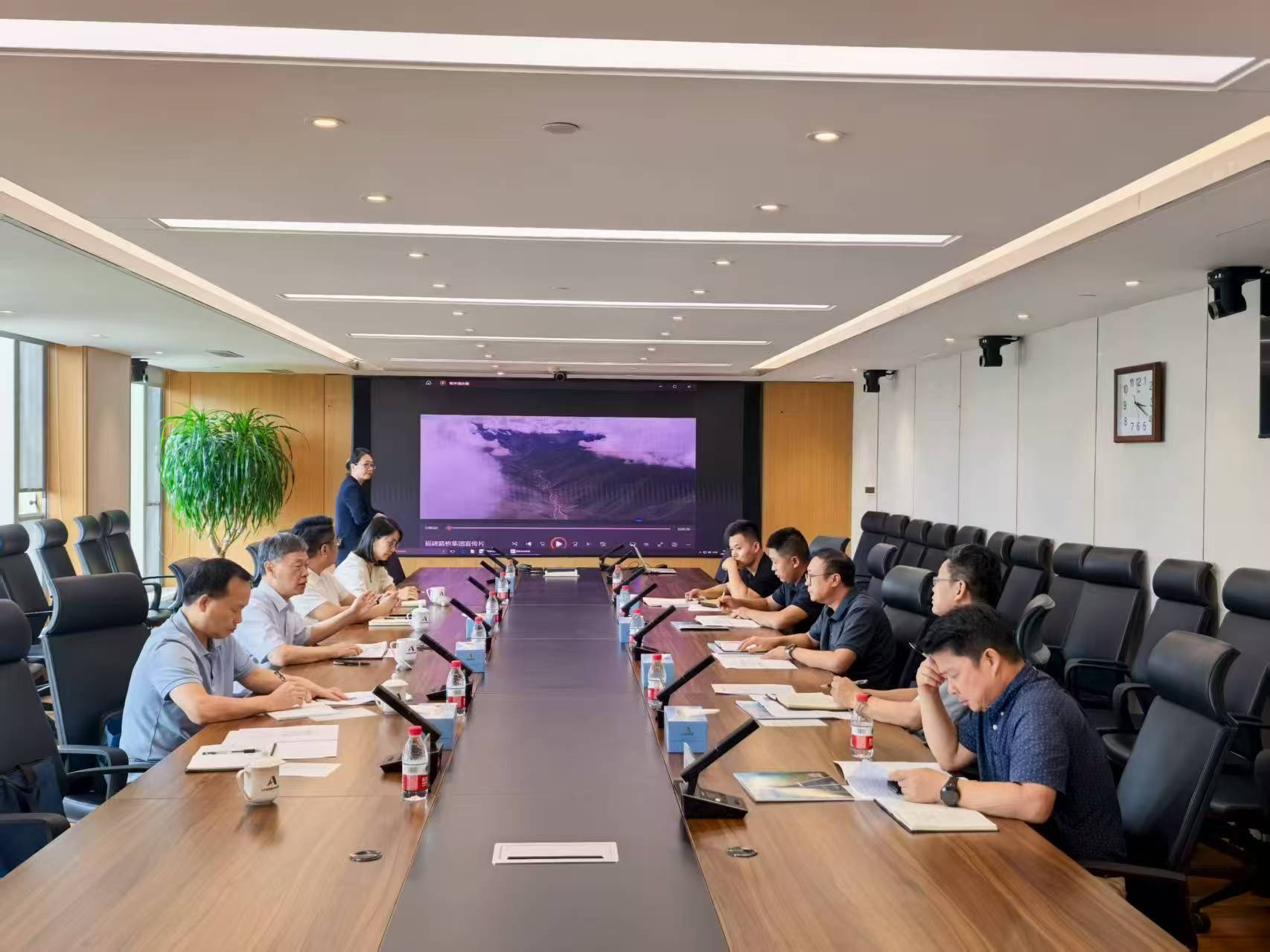 常務副總鮑林一行赴山東高速建管集團共謀深化合作新篇